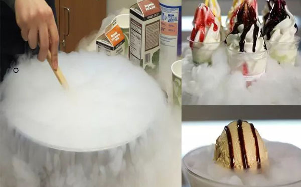 液氮冰淇淋 液氮冰淇淋